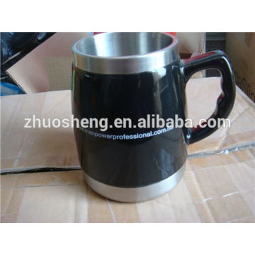 meilleure vente produit fabriqué en Chine en gros en céramique café tasse avec anse